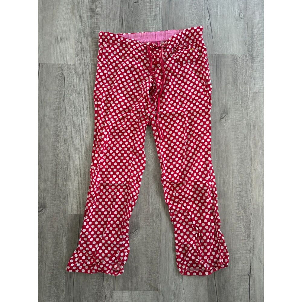 Victoria's Secret PINK red polka dot pajama pants XS